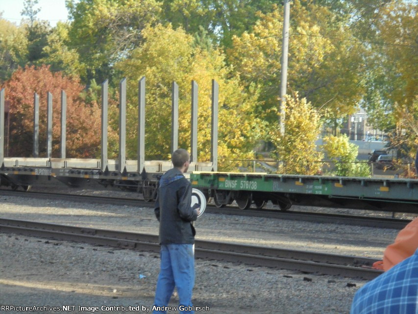 BLPX 70005 + BNSF 576738
